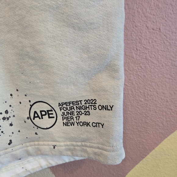 Bored Ape Yacht Club BAYC Apefest 2022 Swamp Spray Shorts Large - Picture 6 of 9